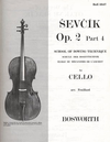 Bosworth Sevcik, O.: Op.2 No.4 School of Bowing Technique (Cello)