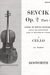 Bosworth Sevcik, O.: Op.2 No.4 School of Bowing Technique (Cello)