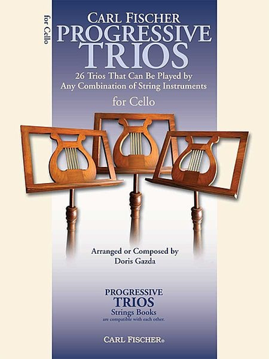 Carl Fischer Gazda, Doris: Progressive Trios (3 cellos)