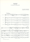 HAL LEONARD Tchaikovsky/Takemitsu: Autumn Song for clarinet, 2 violins, viola, cello (score & parts)