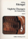 Klengel: Tagliche Ubungen - Daily Studies, Vol.2 (cello)