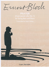 Carl Fischer Bloch, E. (Sankey): Prayer (From Jewish Life, No.1) (bass, and piano)