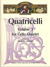 LudwigMasters Levenson, David: Quatricelli Vol.3 score & parts (4 cellos)