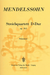 Mendelssohn, Felix: String Quartet in D major, Op.44 No. 1