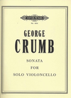 C.F. Peters Crumb, G.: Sonata for Solo Violoncello (cello)