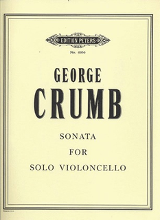 C.F. Peters Crumb, G.: Sonata for Solo Violoncello (cello)
