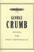 C.F. Peters Crumb, G.: Sonata for Solo Violoncello (cello)