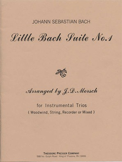 Carl Fischer Bach, J.S. (Morsch): Suite No.1 (mixed strings and winds)