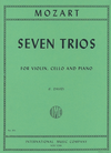 International Music Company Mozart: Seven Trios (violin, cello, & piano) IMC