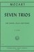 International Music Company Mozart: Seven Trios (violin, cello, & piano) IMC