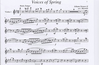 Carl Fischer Strauss, Johann (Martelli): Voices Spring (string quartet)