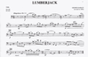 Southern Music Company Barati, George: Lumberjack (cello & piano)