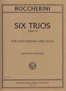 International Music Company Boccherini, L.: Trio Op.9 (2 violins & cello)