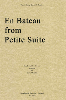 Debussy, Claude (Martelli): En Bateau from Petite Suite (String quartet)