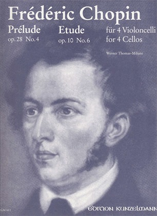 Chopin (Thomas-Mifune): Prelude Op.28 No.4/Etude Op.10 No.6 (4 Cellos)