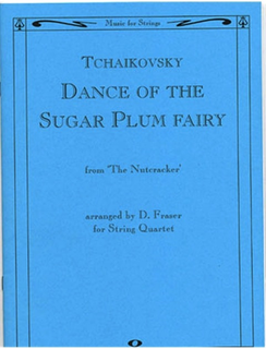 HAL LEONARD Tchaikowsky, P.I.: Dance of the Sugar Plum Fairy (string quartet)