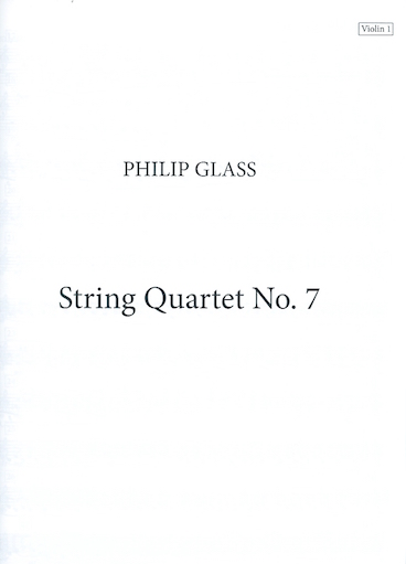 HAL LEONARD Glass: String Quartet No.7 (string quartet) Dunvagen