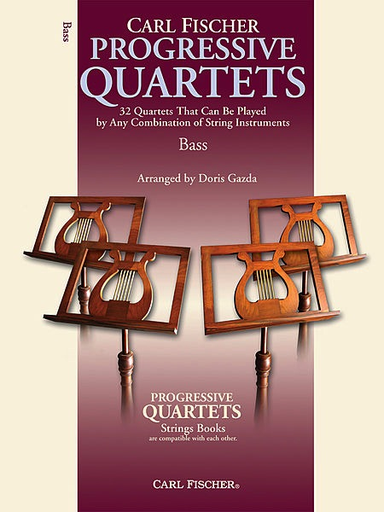 Carl Fischer Gazda, Doris: Progressive Quartets (4 basses)