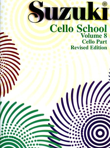 Suzuki: Cello School Vol. 8 - REVISED (cello)