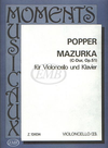 HAL LEONARD Popper, David: Mazurka in C, Op. 51 (cello & piano)