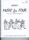 Last Resort Music Publishing Kelley, Daniel: Music for Four Vol.1 Favorites from the Baroque, Classical & Romantic Periods (cello)