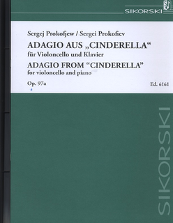 HAL LEONARD Prokofiev Sergei: Adagio from Cinderella, Op. 97a (cello & piano)