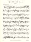 International Music Company Bartok, Bela: String Quartet No. 1 Op. 7 (set of parts)