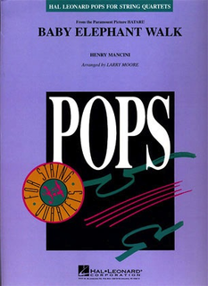 HAL LEONARD Mancini, Henry: Baby Elephant Walk - Pops for String Quartet (score and parts)