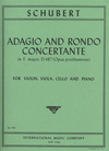 International Music Company Schubert, F.: Piano Quartet Adagio and Rondo (violin, viola, cello, piano)