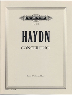 Haydn, F.J.: Concertino (Divertimento) in C, Hob XIV/3 (2 violins, cello, piano)