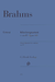 HAL LEONARD Brahms, J. (Krellmann, ed.): Piano Quartet in C Minor, Op.60, urtext (violin, viola, cello, and piano)