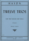 International Music Company Haydn (Lyman): 12 Easy Trios, Vol.2 (2 violins, & viola) IMC