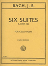 International Music Company Bach (Becker): 6 Suites, S.1007-1012 (cello) IMC