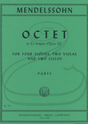 International Music Company Mendelssohn: (Parts) Octet in Eb Major, Op.20 (4 violins, 2 violas, & 2 cellos) International