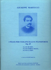 Carl Fischer Martuzzi, Giuseppe: 3 Pezze Op.69 (cello & piano)