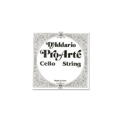 D'Addario D'Addario Pro-Arté cello 4/4-3/4 C string, tungsten/silver, medium