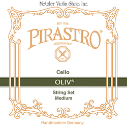 Pirastro OLIV cello string set, medium