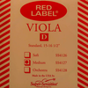 Super-Sensitive Red Label viola D string