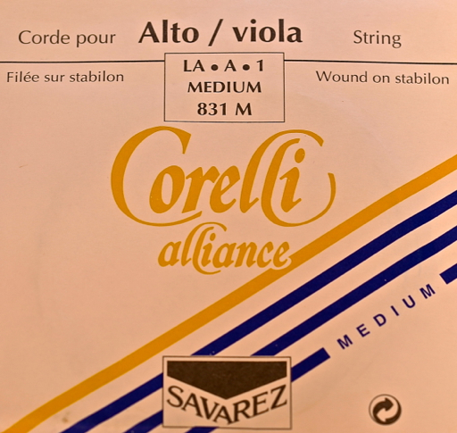 Corelli Savarez Corelli Alliance viola A string, medium