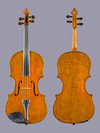 Danish Carl Mettus Weis 17" viola, Copenhagen ca 1850
