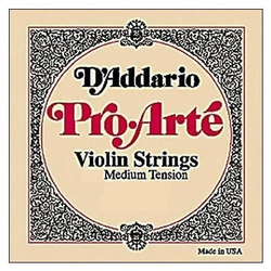 D'Addario D'Addario Pro-Arté violin A string, 1/8 - 1/16, medium