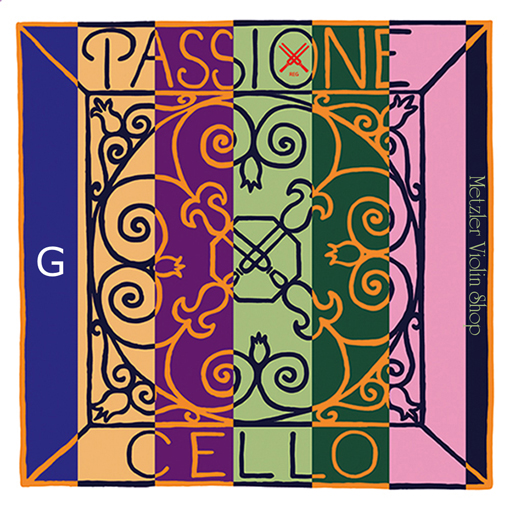 Pirastro Pirastro PASSIONE cello G string, gut/chrome-steel, medium