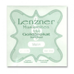 Misc. Es Goldbrokat violin E, 28 gauge, ball-end, heavy | Metzler Violins