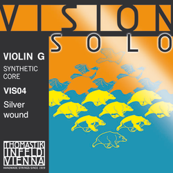 Thomastik-Infeld VISION SOLO violin G string, silver wound, medium, by Thomastik-Infeld