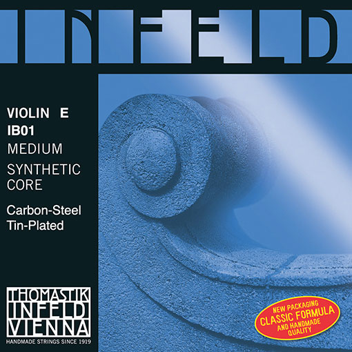 Thomastik-Infeld INFELD BLUE violin E string, tin-plated carbon steel, by Thomastik-Infeld