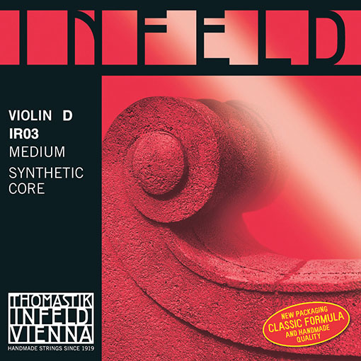 Thomastik-Infeld INFELD RED violin D string, hydronalium-wound, medium, by Thomastik-Infeld