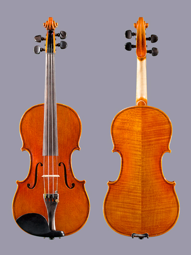 William Harris Lee small 3/4 violin outfit, Chicago 1989 #130 - Metzler  Violin Shop