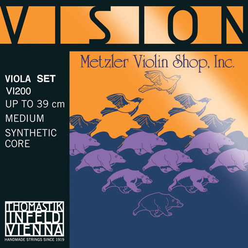 Thomastik-Infeld VISION viola string set, medium, by Thomastik-Infeld