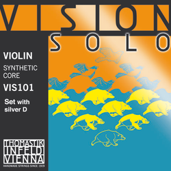 Thomastik-Infeld VISION SOLO violin string set, medium, by Thomastik-Infeld,