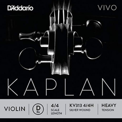 D'Addario D'Addario KAPLAN VIVO 4/4 violin D string, master